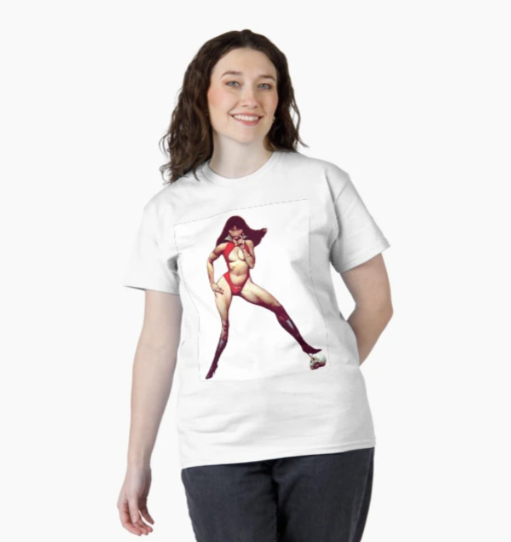Vampirella Skull Classic T Shirt